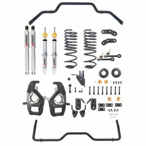 1062SPS | Belltech 3 to 4 Inch Front / 4-5 Inch Rear Complete Lowering Kit with Street Performance Shocks (2019-2023 Ram 1500 2WD/4WD)