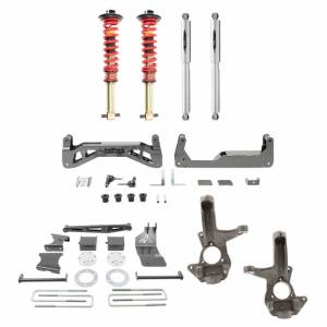 Belltech - 150201TPC | Belltech 7-9 Inch Complete Lift Kit with Trail Performance Coilovers & Shocks (2007-2016 Silverado, Sierra 1500 | OEM Cast Steel Control Arms) - Image 1