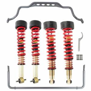 150222HK | Belltech 0 to 2 Inch Front / 0 to 2 Inch Rear Complete Lift Kit with Trail Performance Coilovers & Sway Bars (2019-2023 Tahoe/Yukon 2WD/4WD)