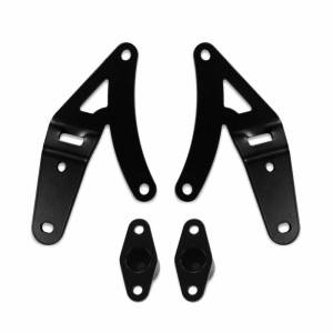 360-90361 | Cognito KC HiLiTES Pro 6 Light Bracket Kit (2014-2021 Polaris RZR XP 1000, XP Turbo, Turbo S 2 Seat Roll Cage)