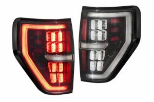 Morimoto - LF721 | Morimoto XB LED Tail Lights For Ford F-150 | 2009-2014 | Pair, Smoked - Image 1