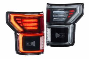 Morimoto - LF723 | Morimoto XB LED Tail Lights For Ford F-150 | 2015-2020 | Pair, Smoked - Image 1
