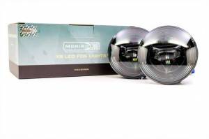 LF111 | Morimoto XB LED Fog Lights For Pontiac / Jeep / GMC / Ford / Chevrolet | 2007-2020 | Pair, White Lights