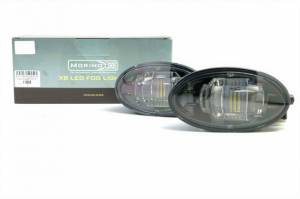 Morimoto - LF170 | Morimoto XB LED Fog Lights For Honda Civic / Fit / Insight / Odyssey | Pair, White Lights, Oval - Image 1