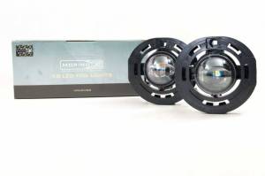 Morimoto - LF620 | Morimoto XB LED Fog Lights For Dodge / Chrysler / Jeep | Pair, White Lights, Projector - Image 1