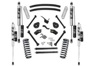 K334FX | Superlift 5 inch Suspension Lift Kit with Fox Resi Shocks (1994-1999 2500, 3500 4WD | Diesel, V10)