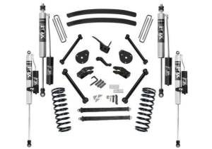 K334FX | Superlift 5 inch Suspension Lift Kit with Fox Resi Shocks (1994-1999 2500, 3500 4WD | Diesel, V10)