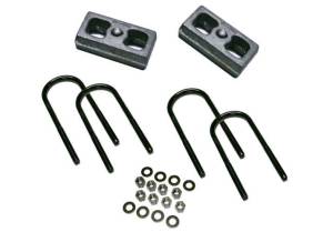 9016 | Superlift 1.5 inch Block Kit (1999-2010 F250, F350 Super Duty 4WD with 3 5/8 Inch Axle Tube without Top Mount Overloads)