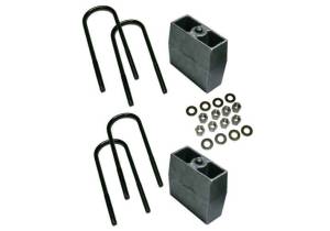 9359 | Superlift 5.0 inch Block Kit (1999-2010 F250, F350 Super Duty 4WD with 3 7/8 Inch Axle Tube With Top Mount Overloads)