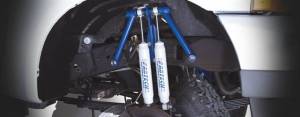 FTSK2090 | Fabtech 8 Inch Multiple Front Shock System With Performance Shocks (1999-2004 F250, F350 Super Duty 4WD)