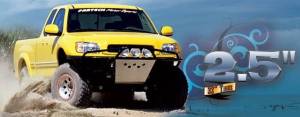 FTSK7012DL | Fabtech 0-2.5 Inch Basic Adjustable Coilover System With Rear DLSS (2000-2006 Tundra 2WD/4WD)
