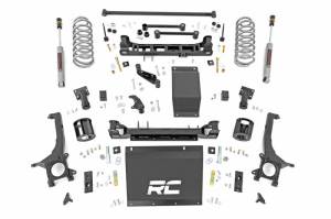 73830 | Rough Country 6 Inch Lift Kit For Toyota 4 Runner 2/4WD | 2015-2020 | Strut Spacer With Premium N3 Shocks