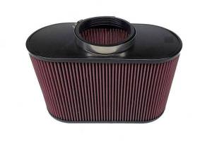 SBAFO412-NH-R | S&B Filters Air Filter 4x12 Inch Oval - Red Oil