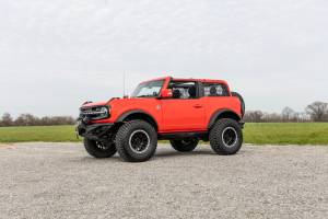 Rough Country - 90804 | Rough Country Heavy Duty Rock Sliders (2021-2024 Bronco 4WD | 2 Door) - Image 3