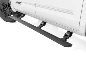PSR70911 | Rough Country Power Retractable Running Boards With LED Lights (2022-2025 Tundra 2WD/4WD | Crew Cab)