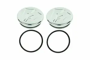 51052 | McGaughys Billet Ball Joint Caps (fits Upper Arms) 2014-2025 GM 1500 Truck 2011-2025 GM 2500 3500 Truck