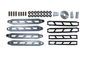 51211 | McGaughys Rear Boxed 4-Link w/Black Billet Face Plates 2014-2023 Dodge Ram 2500