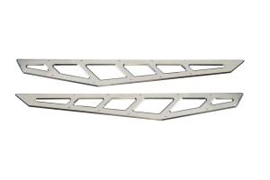51323 | McGaughys Billet Face Plates for Traction Bars RAW 2002-2019 GM 2500/3500, 2005-2022 Ford F250/F350, 2002-2024 Dodge 2500/3500, 1999-2013 GM 1500
