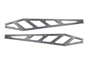 51413 | McGaughys Billet Face Plates RAW (fits Compression Struts) 2011-2019 GM Truck 2500/3500