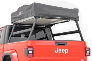 Rough Country - 10620 | Rough Country Half Height Aluminum Bed Rack (2020-2024 Gladiator JT 4WD) - Image 4