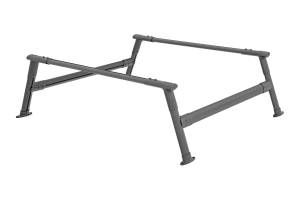 Rough Country - 10201 | Rough Country Aluminum Bed Rack For Chevrolet Silverado 1500 | 2019-2024 - Image 1