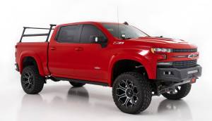 Rough Country - 10201 | Rough Country Full Height Aluminum Bed Rack (2019-2025 Silverado 1500 2WD/4WD) - Image 2