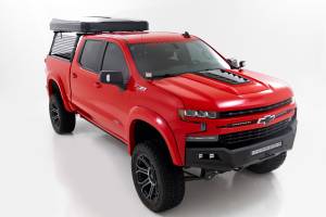 Rough Country - 10201 | Rough Country Full Height Aluminum Bed Rack (2019-2025 Silverado 1500 2WD/4WD) - Image 3