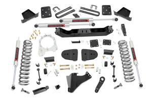 43840 | Rough Country 6 Inch Lift Kit For Ford F-250/F-350 Super Duty 4WD (2023-2024) | 3.5 Inch Axle Diameter, With Factory Rear Springs, No Front Driveshaft, M1 Shocks
