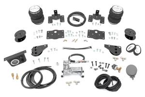 Rough Country - 100324C | Rough Country Air Spring Kit For Ram 1500 / 1500 Classic 4WD | 2009-2023 | For Model With 4" Lift, Includes Onboard Air Compressor - Image 1