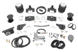 Rough Country - 100326C | Rough Country Air Spring Kit For Ram 1500 / 1500 Classic 4WD | 2009-2023 | For Model With 6" Lift, Includes Onboard Air Compressor - Image 1