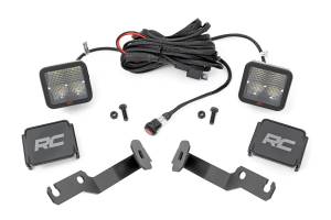 71093 | Rough Country LED Ditch Light Kit For Toyota Tacoma | 2005-2015 | Spectrum Series