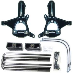 CST Suspension - CSK-G1-1 | CST Suspension 3.5 to 5.5 Inch Spindle Stage 1 Suspension System (2007-2018 Silverado, Sierra 1500 2WD | OE Cast Steel Control Arms) - Image 1