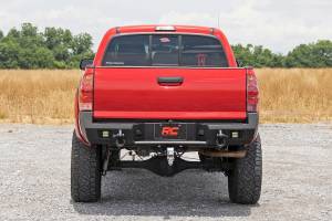 Rough Country - 10812 | Rough Country Rear Steel Bumper With 2" Flush Mount LED Lights For Toyota Tacoma 2/4WD | 2005-2015 - Image 10