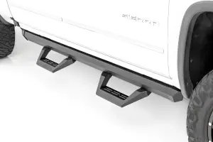 Rough Country - 11009A | Rough Country SRX2 Adjustable Aluminum Step (2007-2018 Silverado, Sierra 1500, 2500 HD, 3500 HD 2WD/4WD | Crew Cab) - Image 6