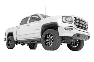 Rough Country - 11009A | Rough Country SRX2 Adjustable Aluminum Step (2007-2018 Silverado, Sierra 1500, 2500 HD, 3500 HD 2WD/4WD | Crew Cab) - Image 4