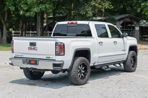 Rough Country - 11009A | Rough Country SRX2 Adjustable Aluminum Step (2007-2018 Silverado, Sierra 1500, 2500 HD, 3500 HD 2WD/4WD | Crew Cab) - Image 3