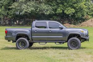 Rough Country - 71000A | Rough Country SRX2 Adjustable Aluminum Step (2005-2023 Tacoma 2WD/4WD | Double Cab) - Image 2
