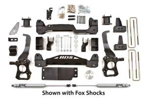 598FS | BDS Suspension 4" Lift Kit With Strut Spacer For Ford F-150 2WD | 2009-2013 | Fox 2.0 Series Shocks