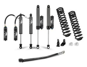 220-P1215 | Cognito Motorsports 2 Inch Elite Leveling Kit With Fox FSRR 2.5 (2017-2024 F450 Super Duty)