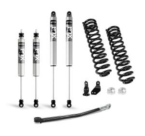 220-P1217 | Cognito Motorsports 2 Inch Performance Leveling Kit With Fox PS 2.0 IFP Shocks (2017-2024 F450 Super Duty)