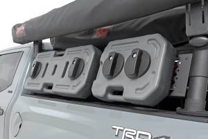 Rough Country - 99062A | Rough Country Flat Fluid Containers with Lockable Mount | 10 Liter | Gray - Image 7