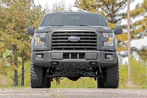 Rough Country - 55570 | 4 Inch Suspension Lift Kit w/ Strut Spacers, V2 Monotube Shocks (2015-2020 F150 4WD) - Image 4