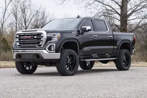 Rough Country - 26650 | Rough Country 6 Inch Lift Kit Vertex Coilovers / Vertex Rear Shocks (2019-2024 Sierra 1500 2WD/4WD | 4.3L, 5.3L, 6.2L Gas Engine | Mono Leaf Springs) - Image 2