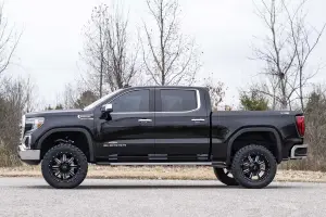 Rough Country - 26650 | Rough Country 6 Inch Lift Kit For GMC Sierra 1500 2/4WD | 2019-2024 | 4.3L, 5.3L, 6.2L Engine; Factory Mono-leaf Spring, Vertex Coilovers With Vertex Shocks - Image 4