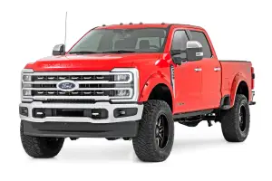 Rough Country - F-F20231-YZ | Rough Country Pocket Fender Flare For Ford F-250 / F-350 Super Duty 2/4WD (2023-2024) | Oxford White - Image 5