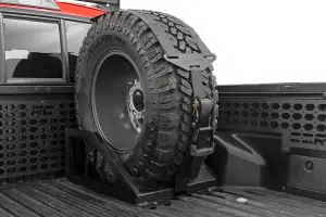 99073 | Rough Country Bed Mount Spare Tire Carrier | Universal