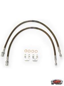 CSS-D11-1 | CST Suspension Front Stainless Brake Line Kit (2006-2018 Ram 1500 2WD/4WD)
