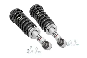 501160 | Rough Country Loaded Strut Pair For Ford F-150 2WD | 2014-2023 | Stock