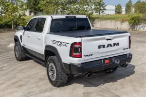Rough Country - 49320550 | Rough Country Hard Tri-Fold Flip Up Bed Cover (2019-2025 Ram 1500 2WD/4WD | 2021-2025 Ram 1500 TRX AWD/4WD | 5'7" Bed) - Image 12