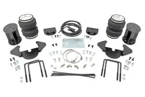 100116 | Rough Country Rear Air Spring Kit For Rear Range 12"-13" | Without Onboard Air Compressor (2019-2025 Silverado, Sierra 1500 2WD/4WD)